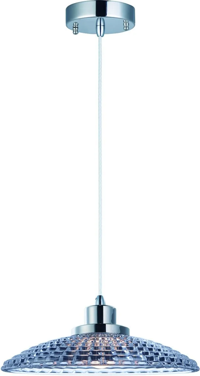 10"W Retro 1-Light LED Pendant Light