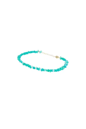Blue Pebble Opal Bracelet