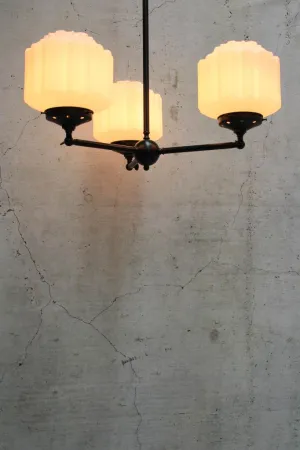 Deco Glass Chandelier