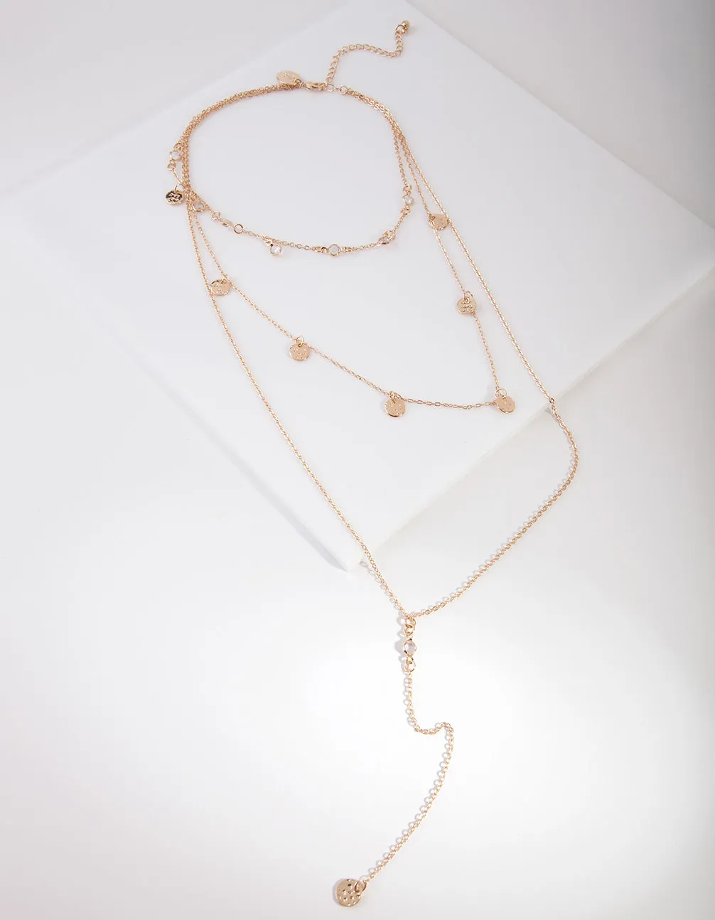 Gold Diamante Choker