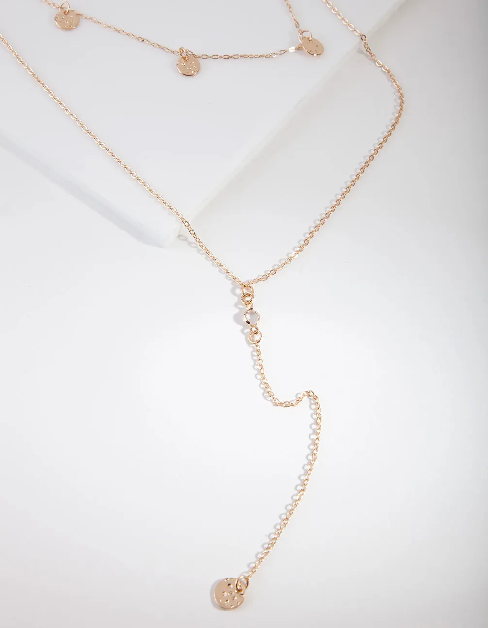 Gold Diamante Choker