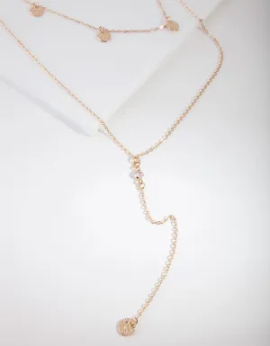 Gold Diamante Choker