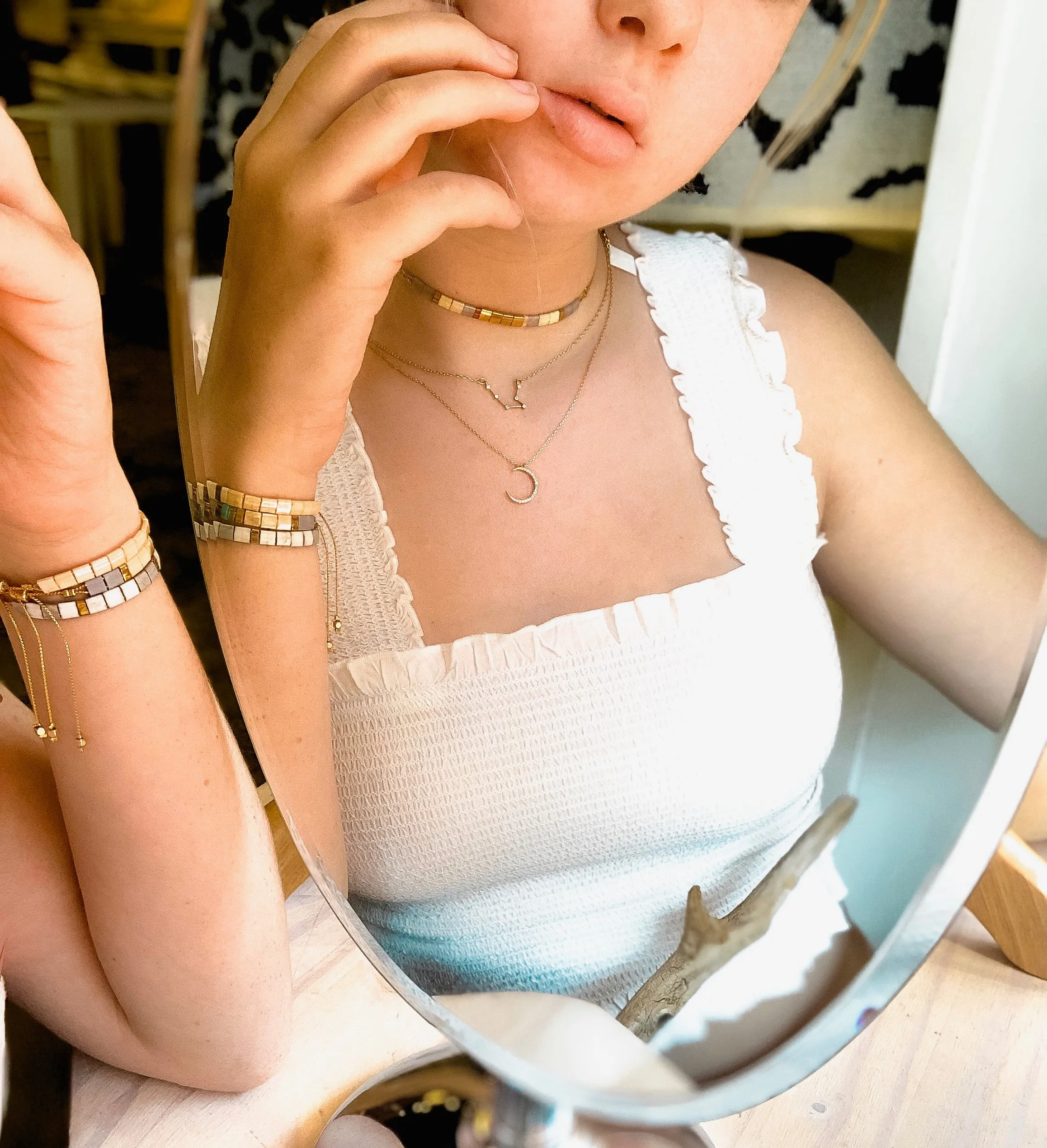 HORIZON TILE NECKLACE