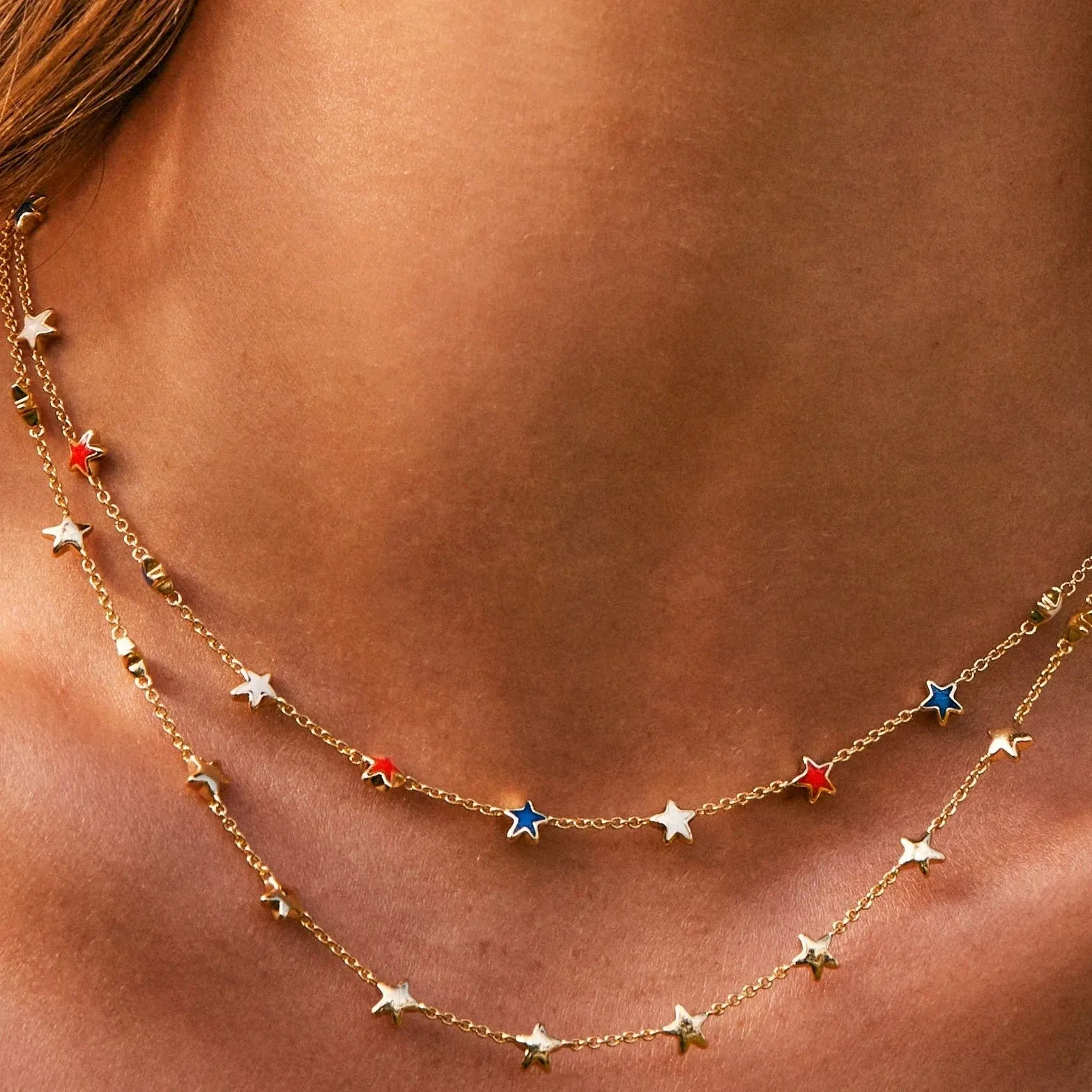 Kendra Scott | Sierra Gold Star Strand Necklace