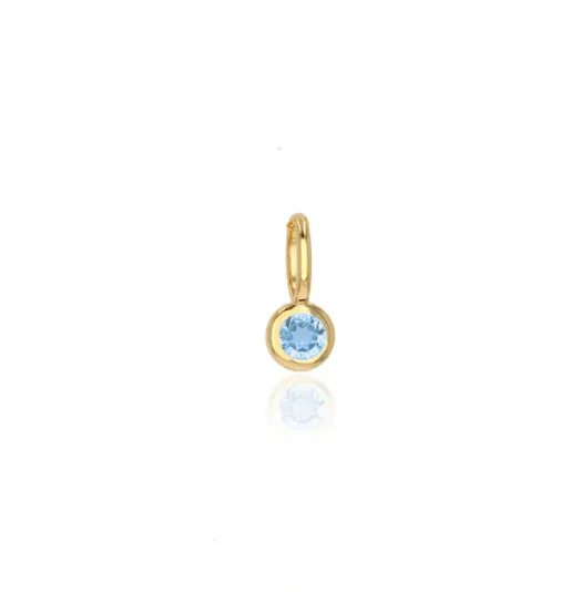 Mini Bezel Gemstone Charm
