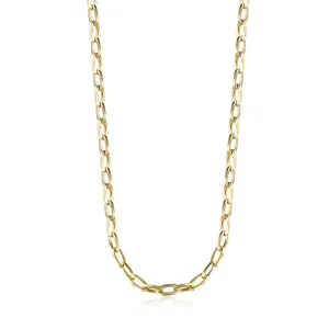 Radiant Chain Link Necklace  Timeless Elegance Redefined