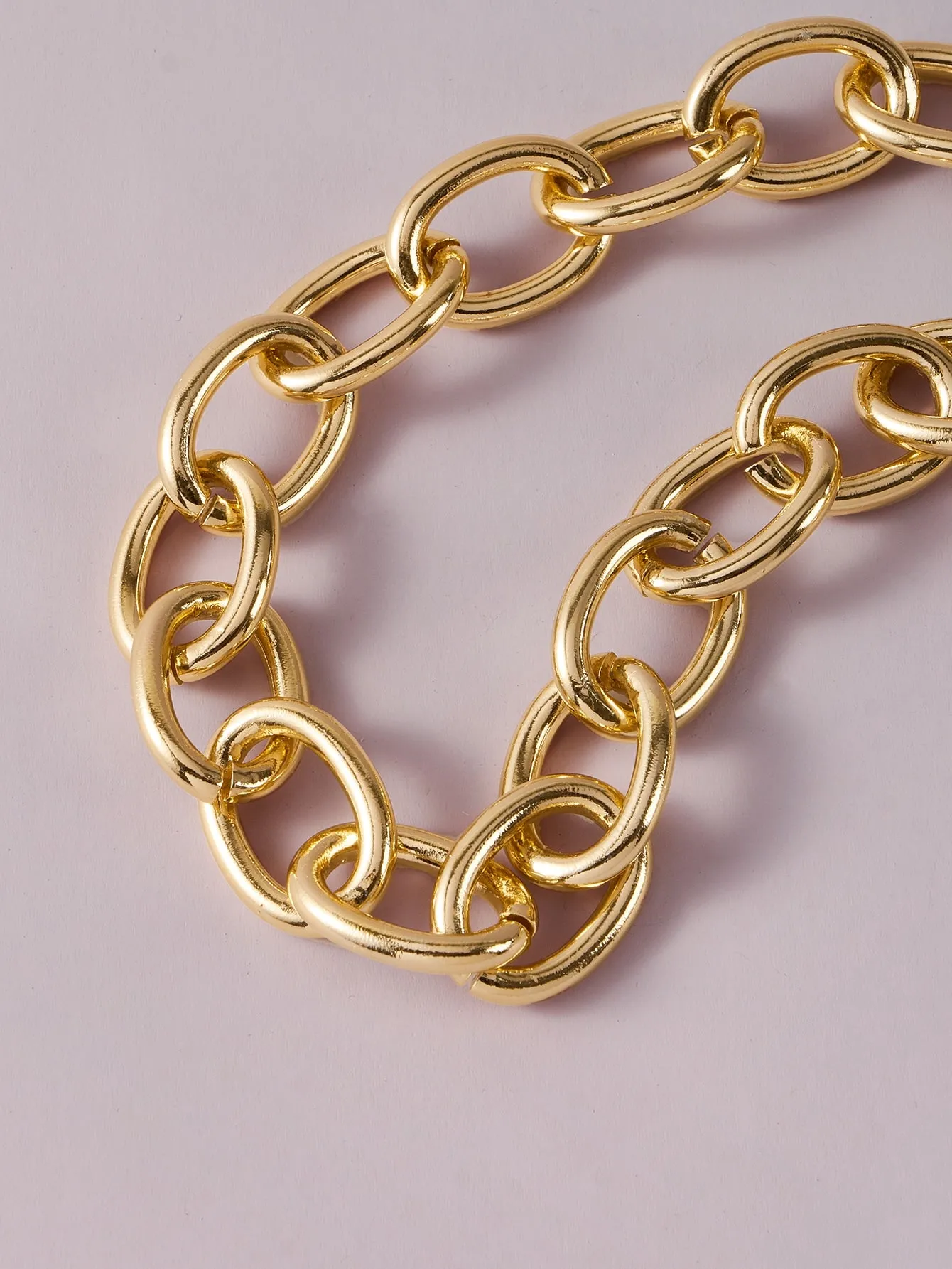 Ring Links Chain Necklace for Women Jewelry for Women Necklace Accessories Gift