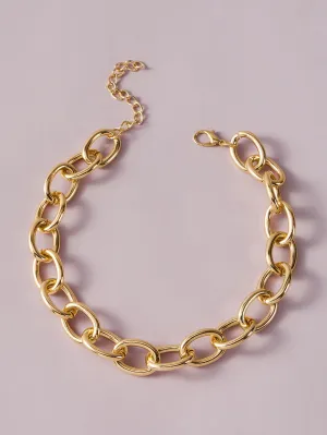 Ring Links Chain Necklace for Women Jewelry for Women Necklace Accessories Gift