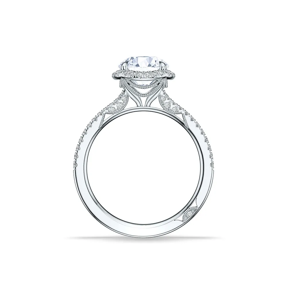 Simply Tacori Round Bloom Engagement Ring Setting
