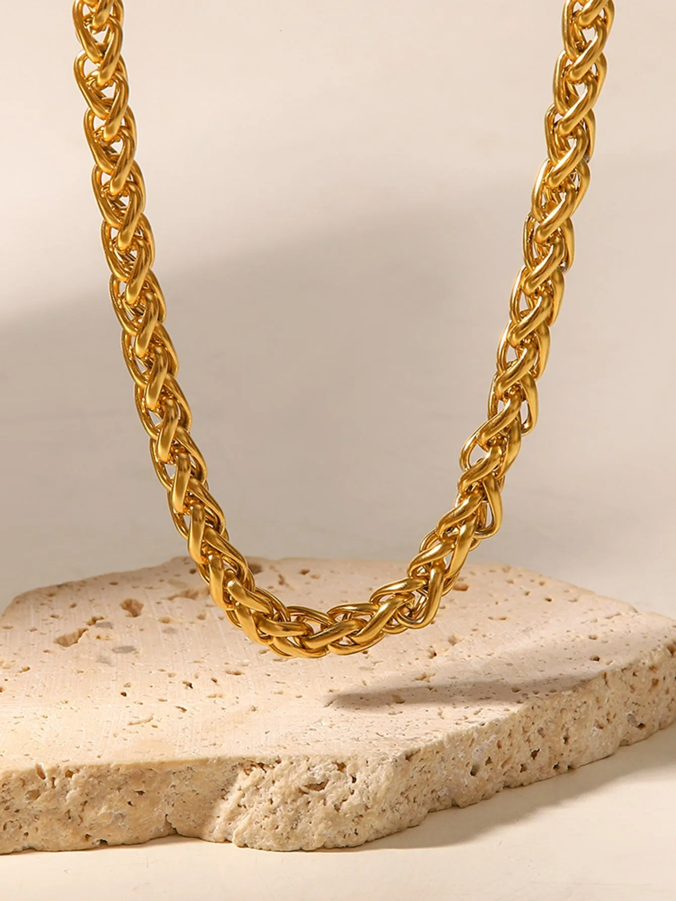 Textured Chain Necklace for Women Jewelry for Women Jewelry Gift Fashion