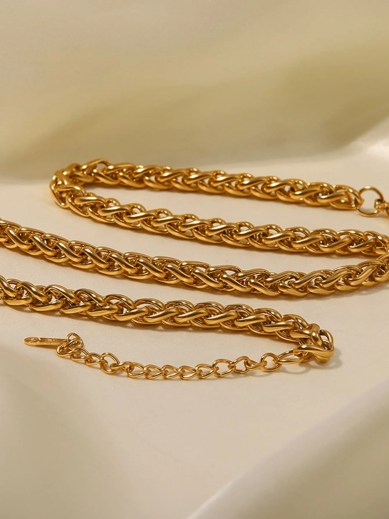 Textured Chain Necklace for Women Jewelry for Women Jewelry Gift Fashion