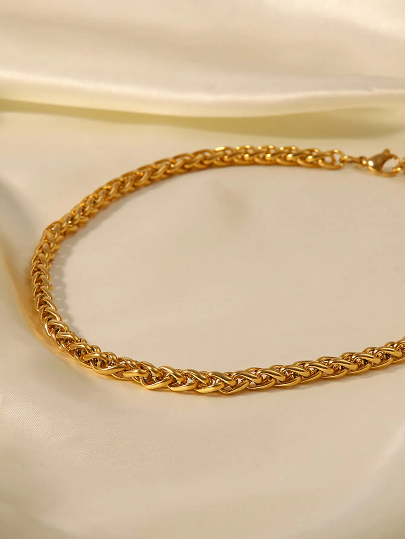 Textured Chain Necklace for Women Jewelry for Women Jewelry Gift Fashion