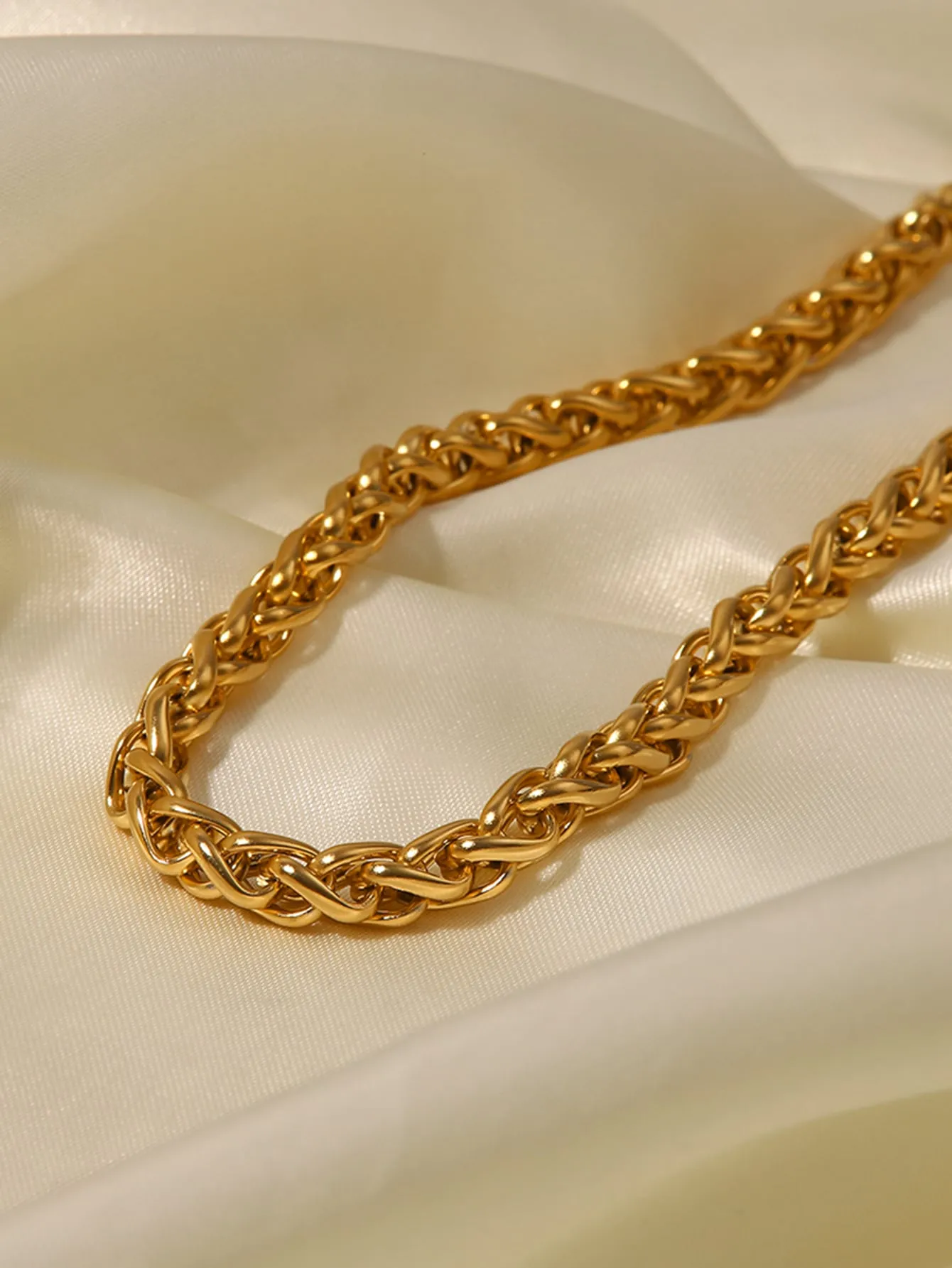 Textured Chain Necklace for Women Jewelry for Women Jewelry Gift Fashion